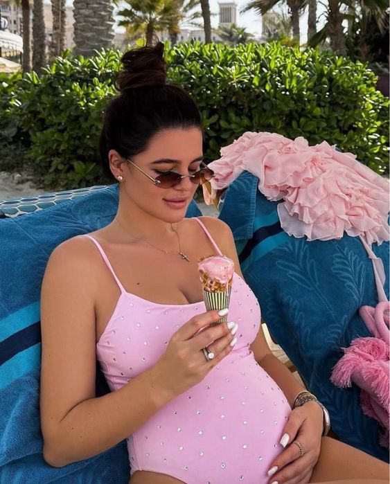 Купальник зі стразами swibydi