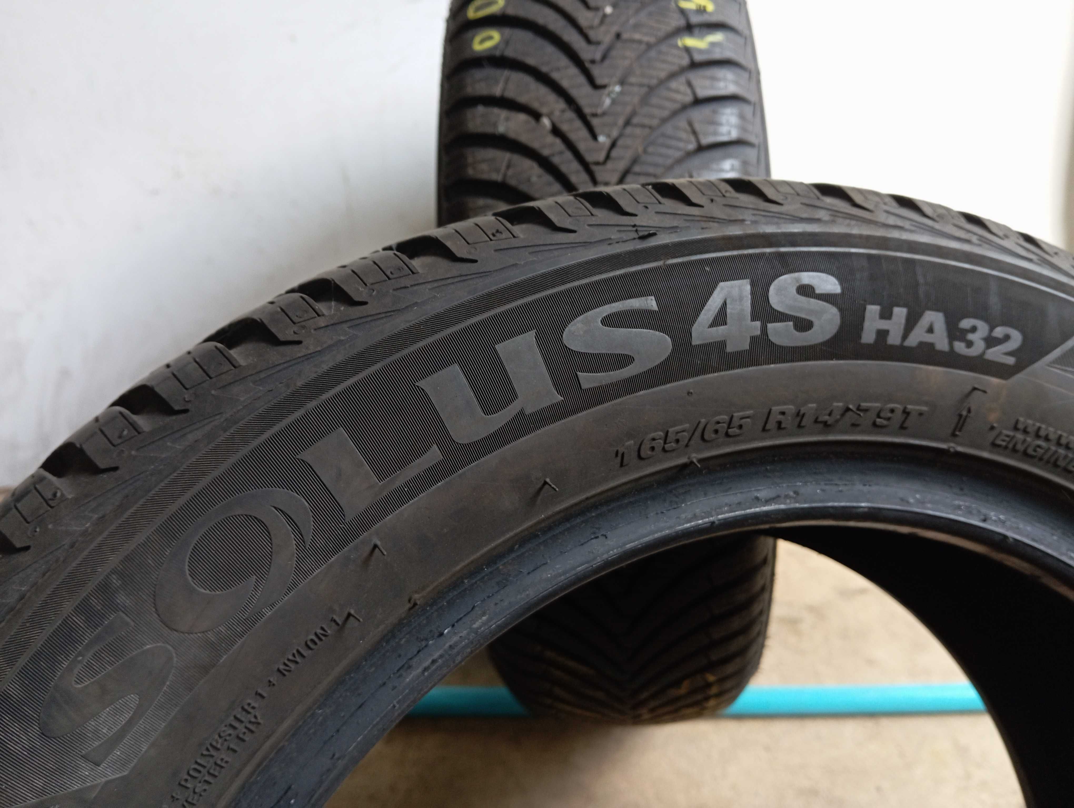 2x 165/65 R14 79T Kumho Solus 4S HA32 2022/23r 6,4-6,7mm