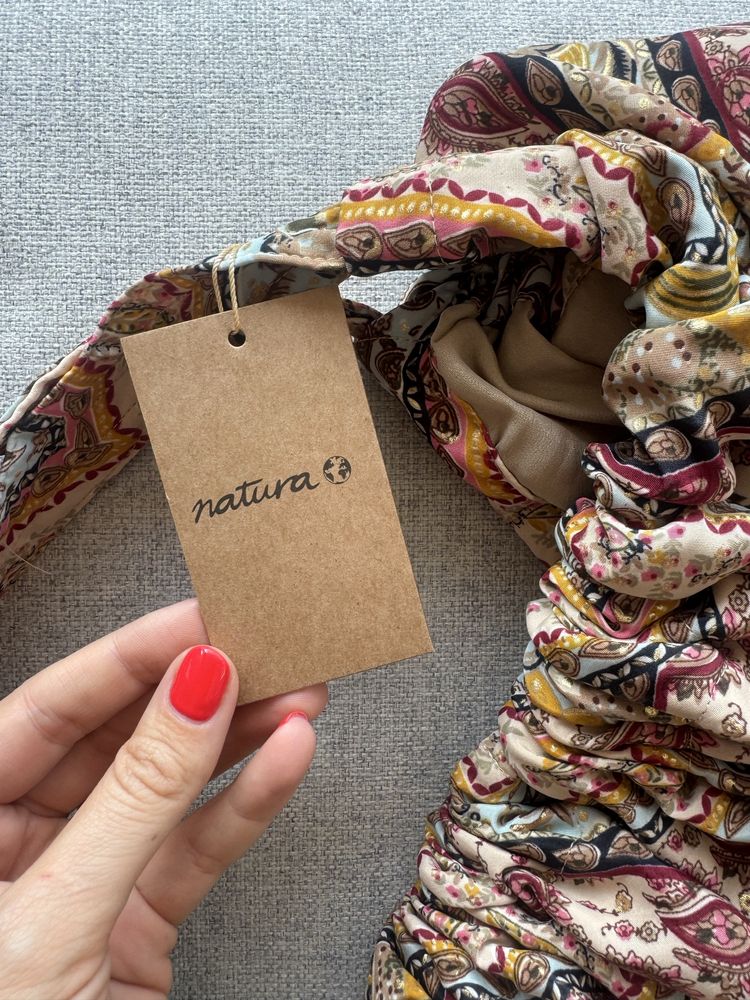 Saco NATURA novo com etiqueta