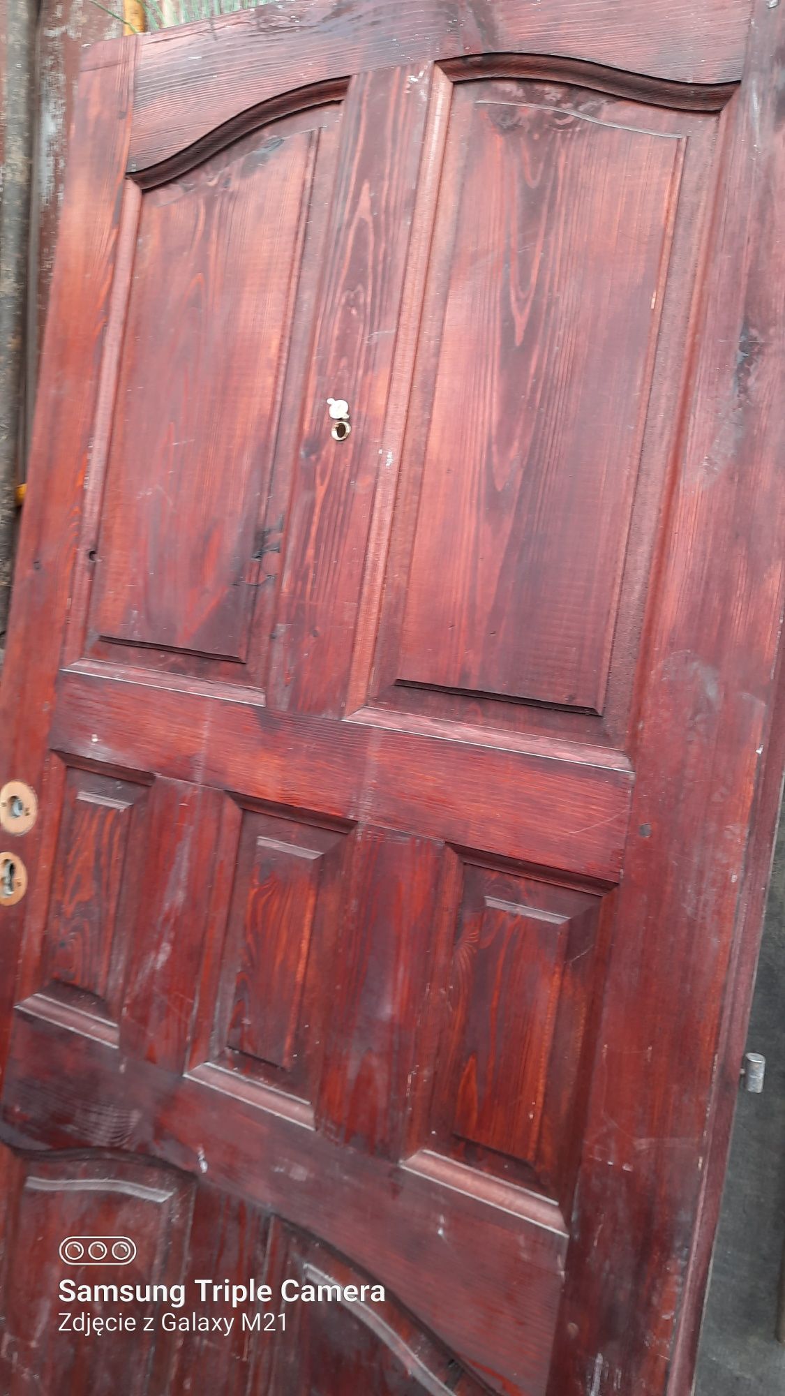 Drzwi   Drewniane  L 80