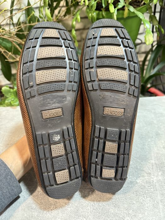 Кожаные мокасины Egoss 45 р