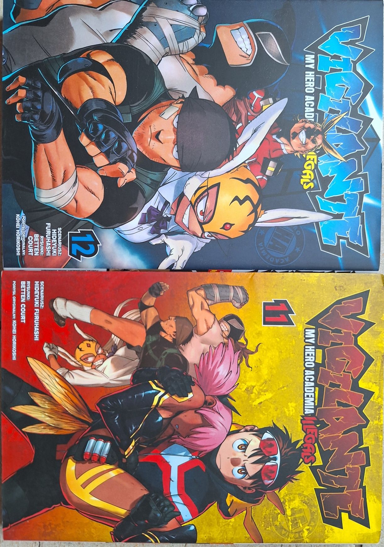 Manga - vigilante - my hero academia tom 11 i 12