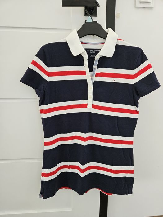 Polówka Tommy Hilfiger polo w paski