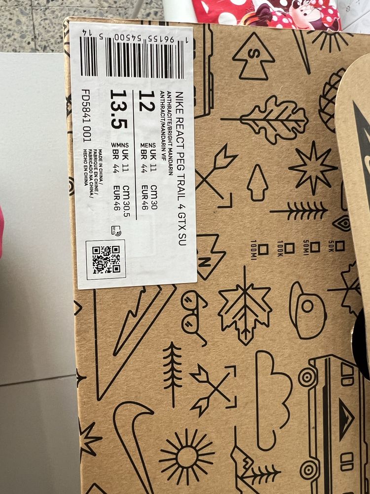 NIKE Pegasus trail 4 gtx 46р.
