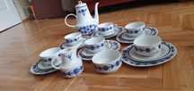 Porcelanowy zestaw śniadaniowy z NRD