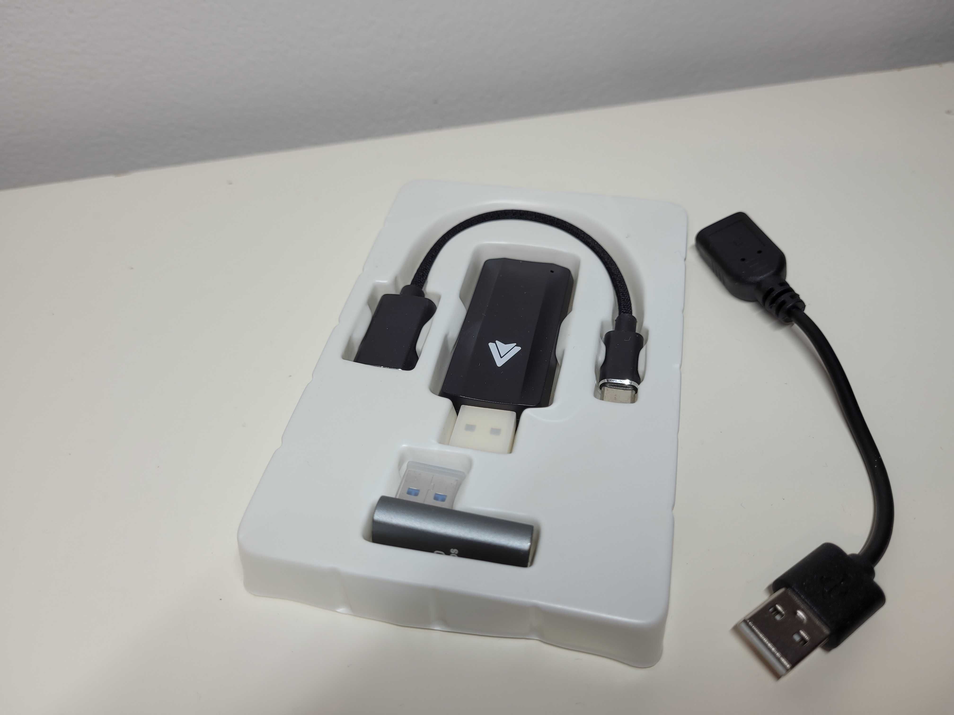 MSXTTLY Bezprzewodowy adapter Android Auto, Wireless Android Auto