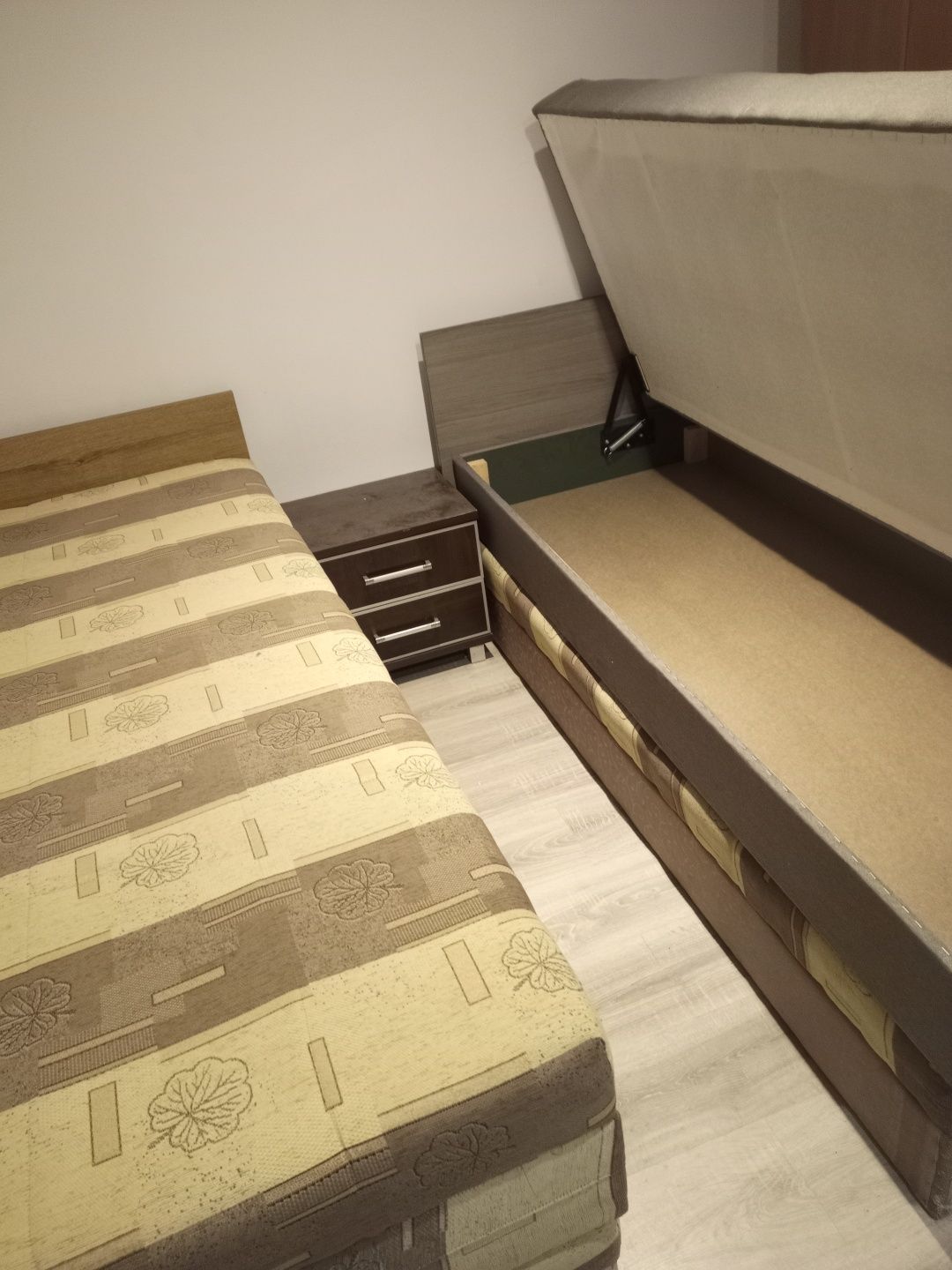 łóżko tapczan 80cm ze schowkiem
