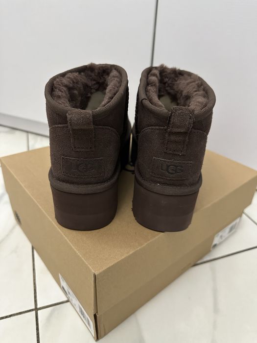 Оригінал! угги шоколадні ugg classic platform us8 39(25)