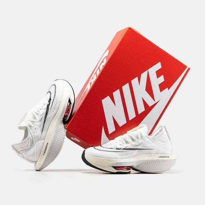 Кросівки Nike Air Zoom AlphaFly NEXT 2 White-Black Premium