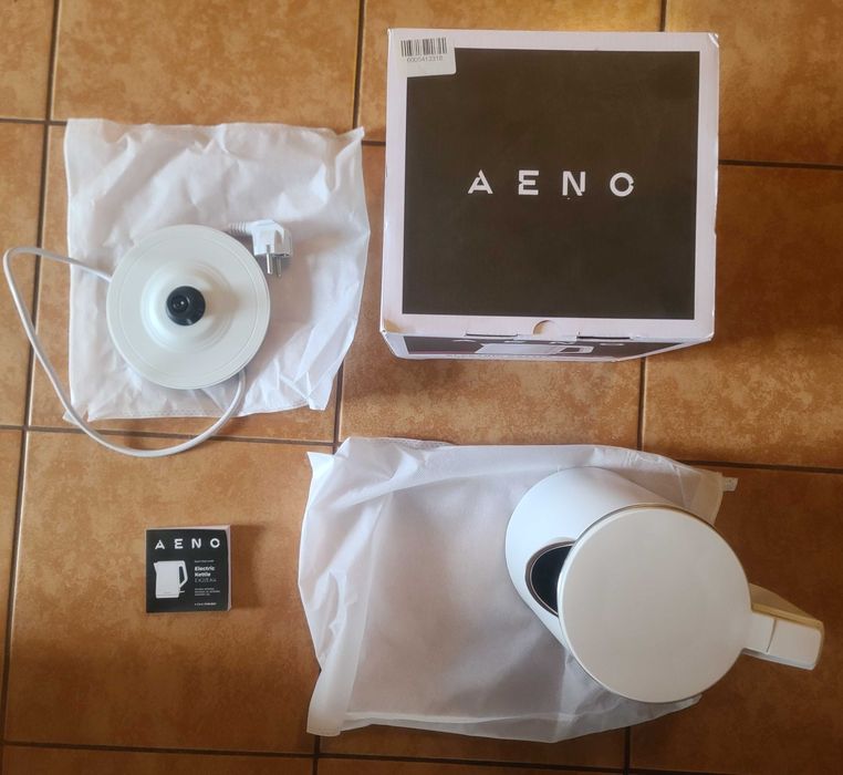 Електрочайник AENO EK2 1.5л  2200Вт цільна колба фільтр 360 градусів