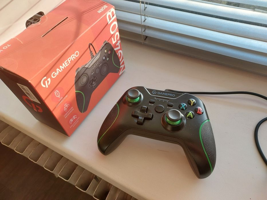 Геймпад-джойстик GamePro MG450B Black-Green