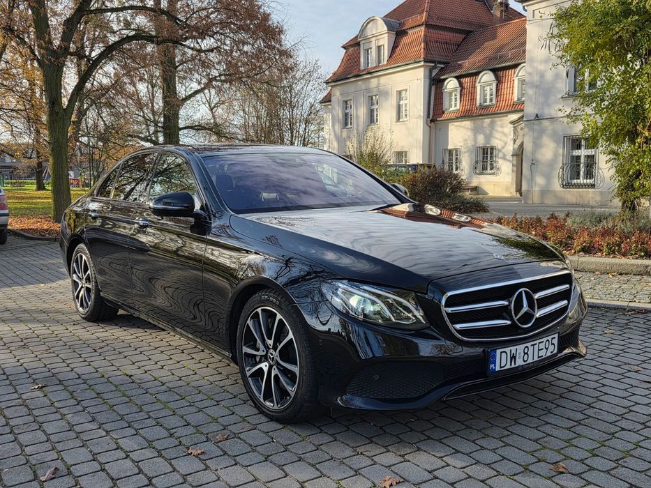 Mercedes-Benz Klasa E 3.5 V6 333KM, Salon Polska, Serwis ASO, Burmester, LED, F VAT + FILM
