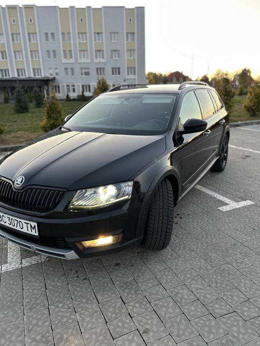 Шкода а7 скаут Skoda octavia A7 scaut 2014 4\4
