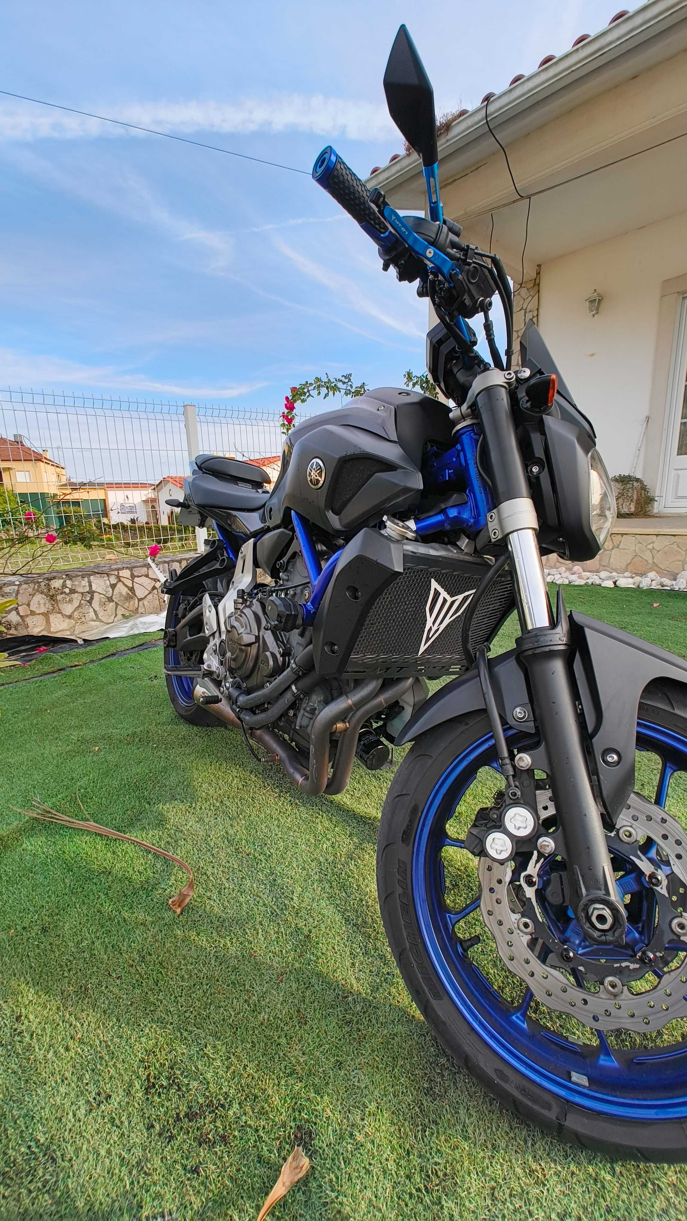 Yamaha MT-07 55kw