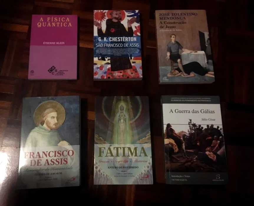 Livros de ficção e não-ficção (novos, nunca lidos)