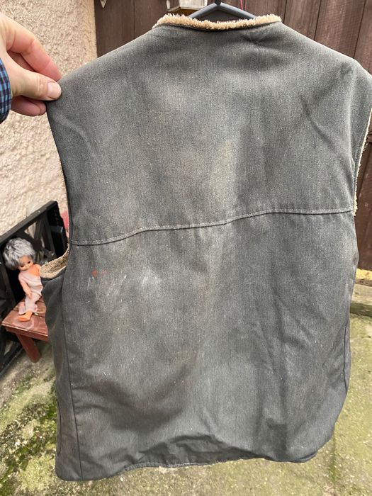 Bezrękawnik kamizelka rozpinana ciepła L - XL