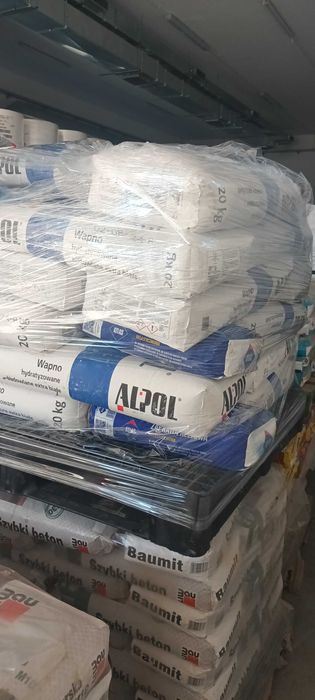 Wapno hydratyzowane; kleje żelowe atlas