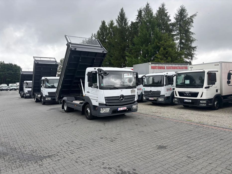 Mercedes-Benz 818 821 921 1018 1221 1218 1224 1523 1527  Mercedes Atego 818 Nowa zabudowa wywrotka kiper 3 strony Hak