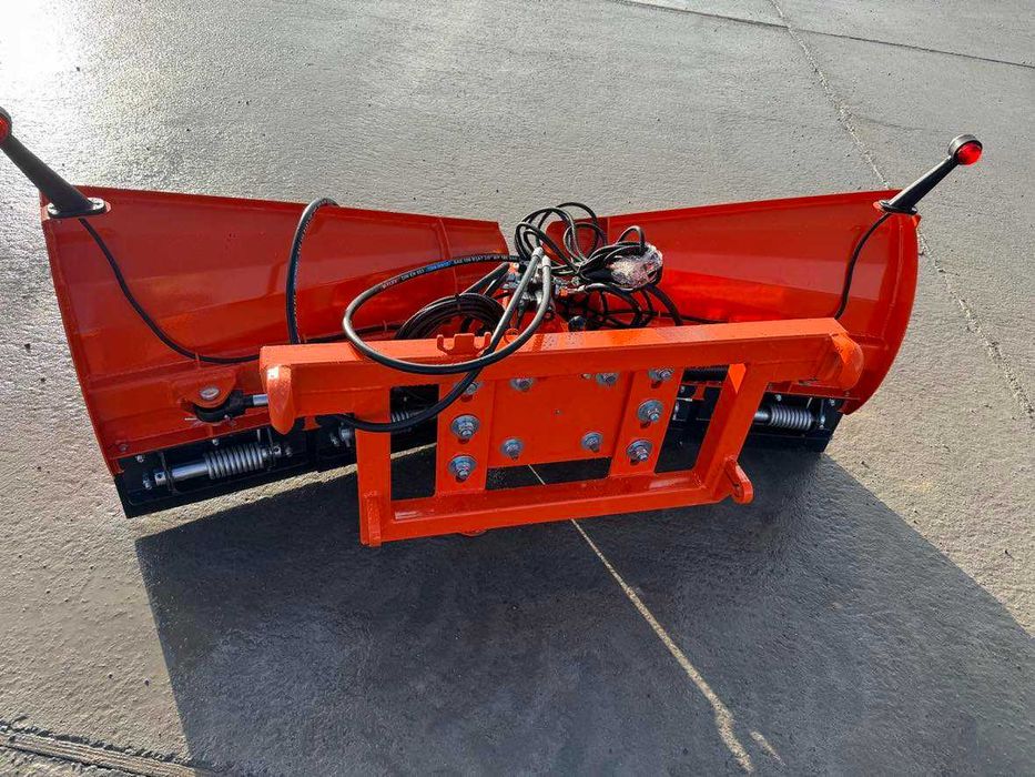 Mocny pług do śniegu do tura tuz strzałka Metal Technik dostawa Gratis