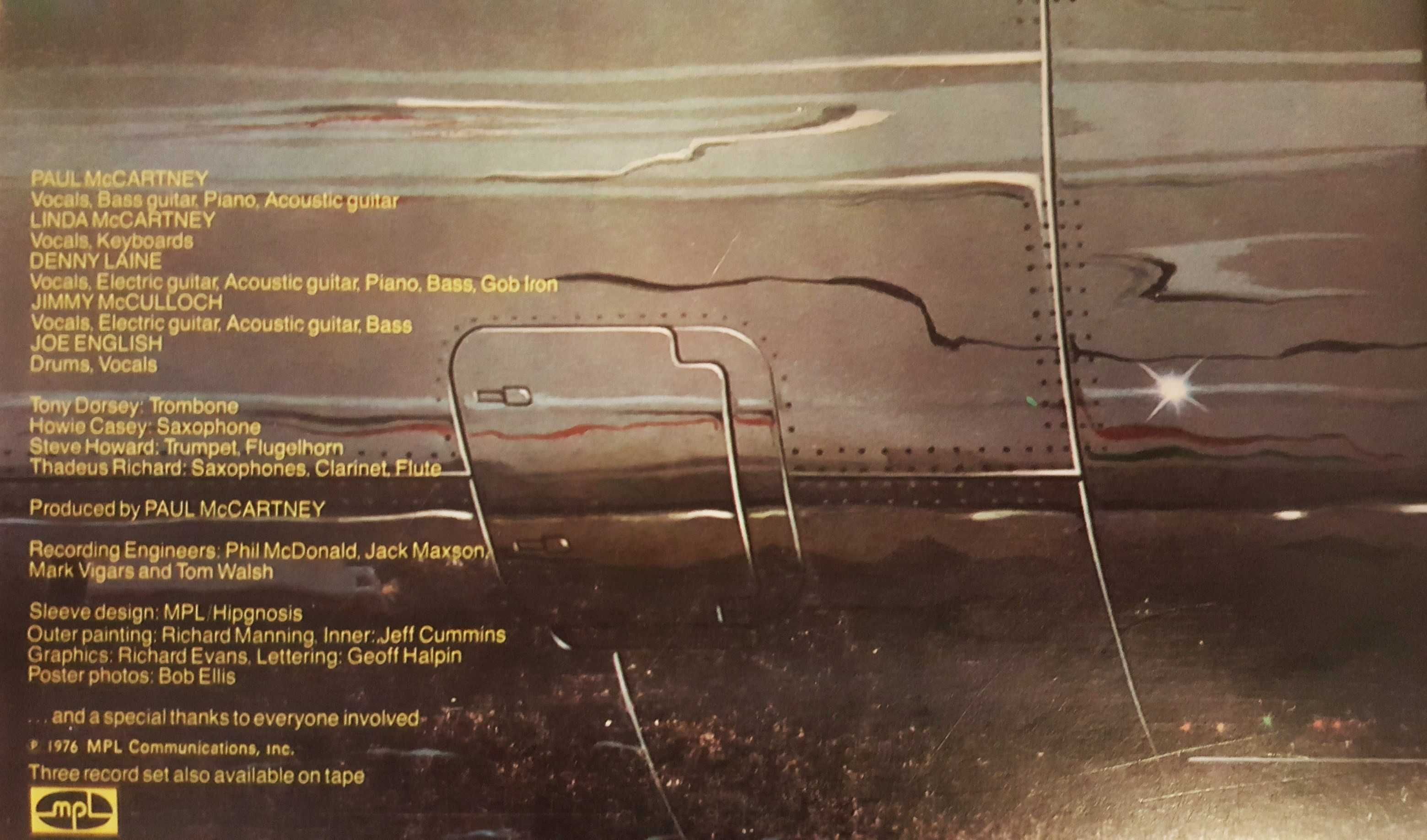 Płyta winylowa 3LP Wings over America Poul Mcartney MPL 1976