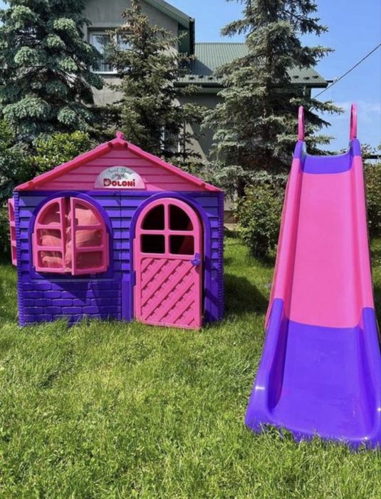 ‼️Акція -20% Дитячий майданчик Doloni будинок гірка пісочниця будинок