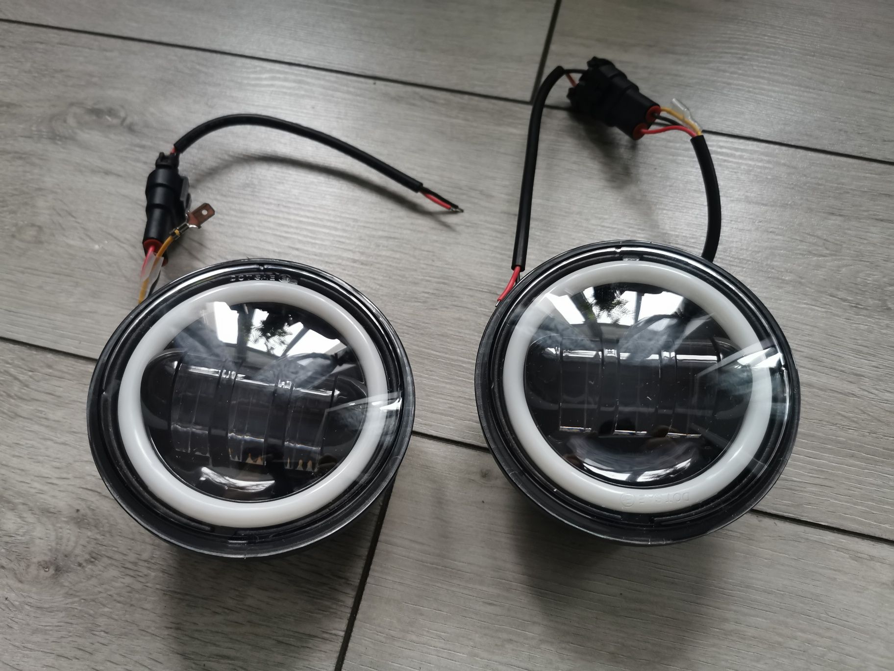 Harley Davidson lightbary lampy wkład led ring angel eyes