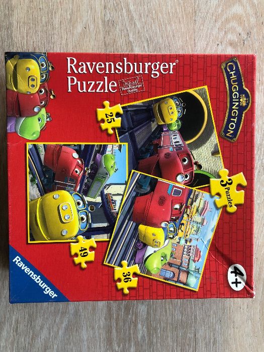 Puzzle 3w1 Chuggington RAVENSBURGER Stacyjkowo
