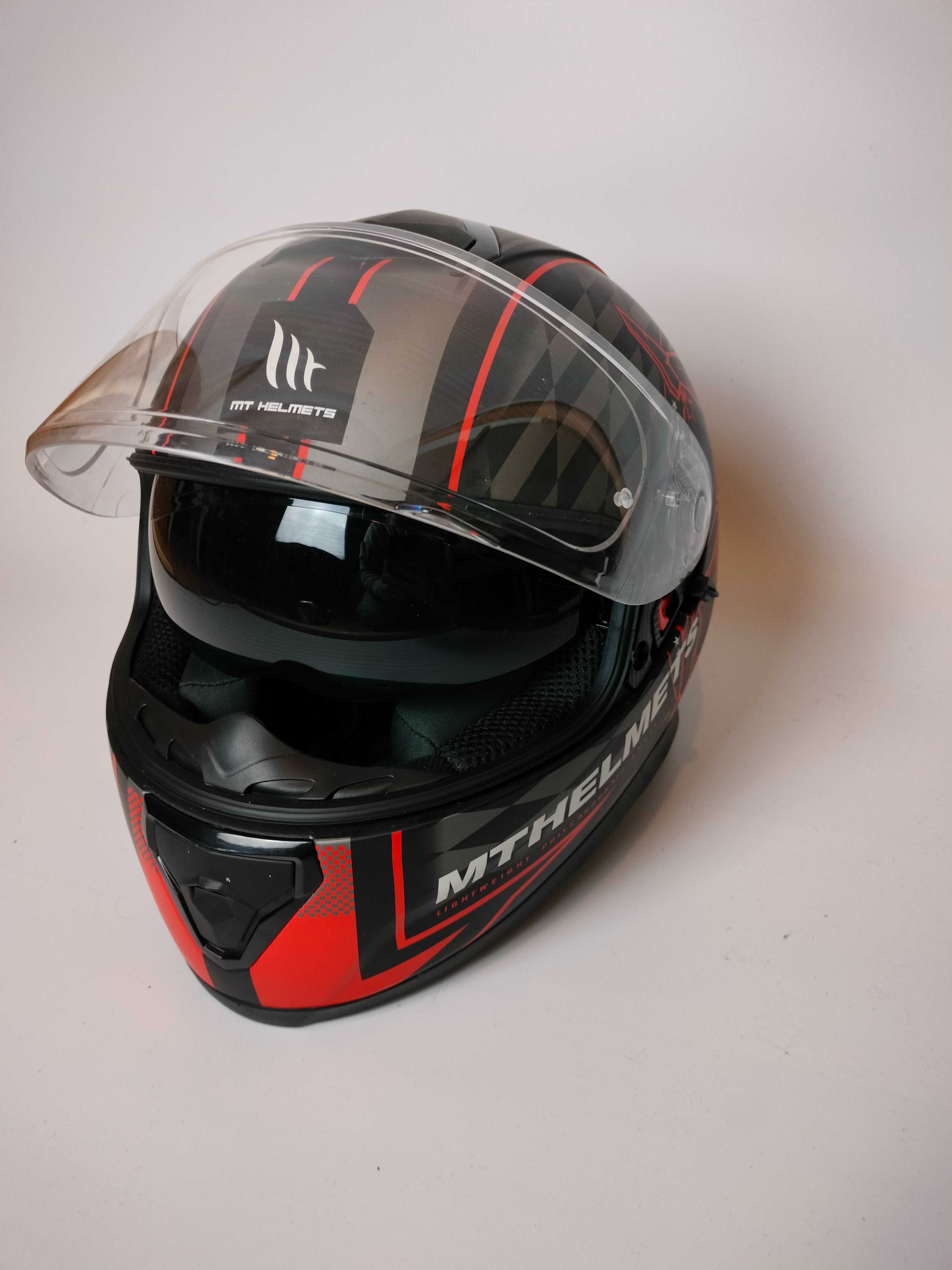 Kask motocyklowy MT THUNDER 3 SV Isle of Man + Dodatkowa szybka!