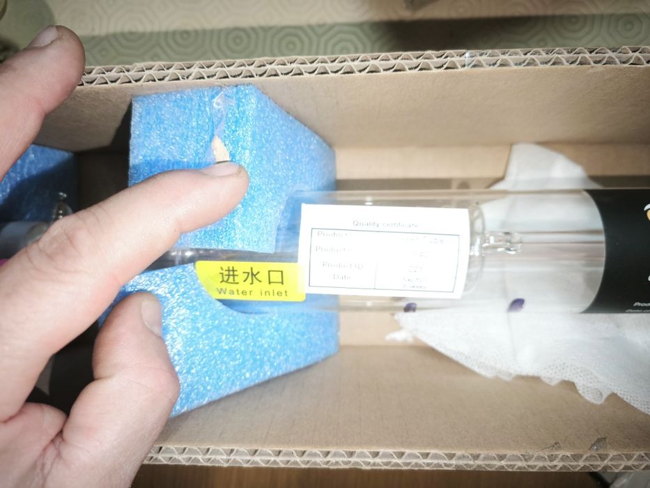 Cloudray laser tube AR40