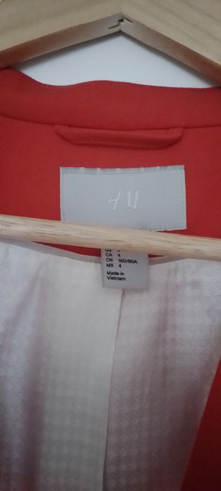 Marynarka HM czerwona r. 34