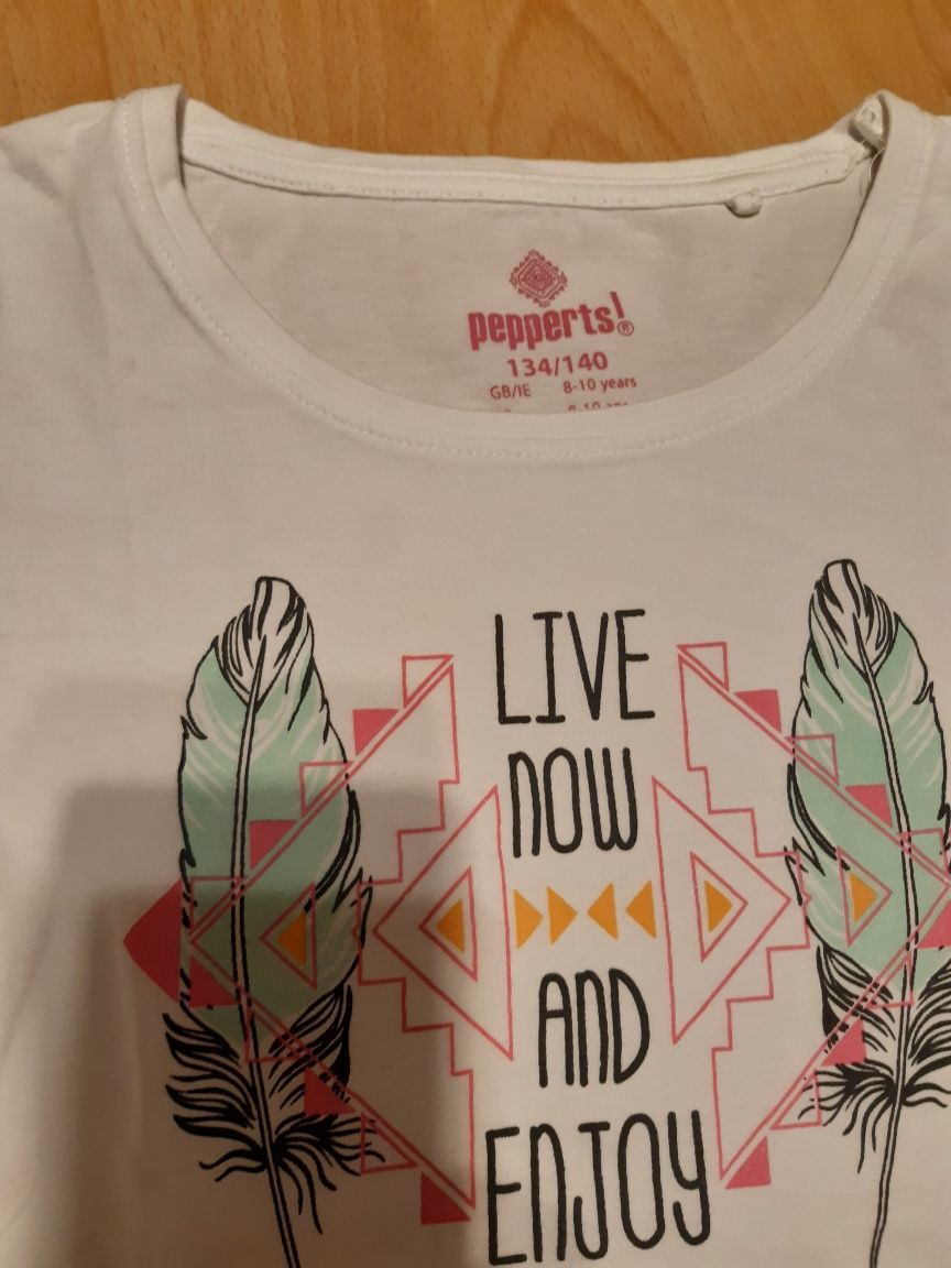 Koszulka t-shirt r. 134/140 Lidl Pepperts krótki rękaw