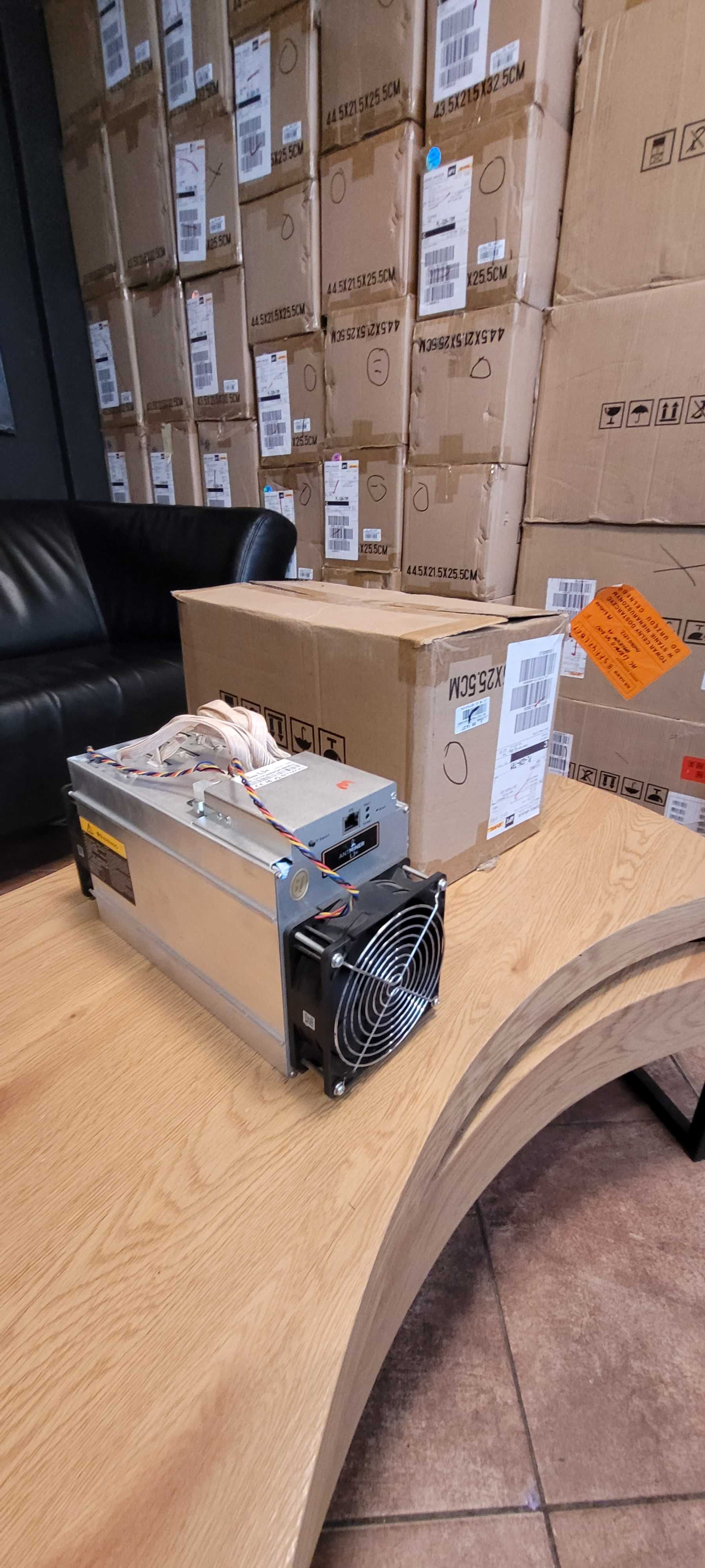 Antminer L3+ koparka kryptowalut asic Bitmain 504 Mh/s LTC Dogecoin