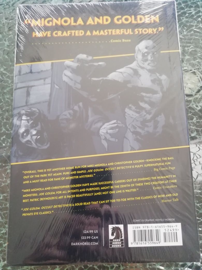 Joe Golem Occult Detective dark horse comics hellboy banda desenhada