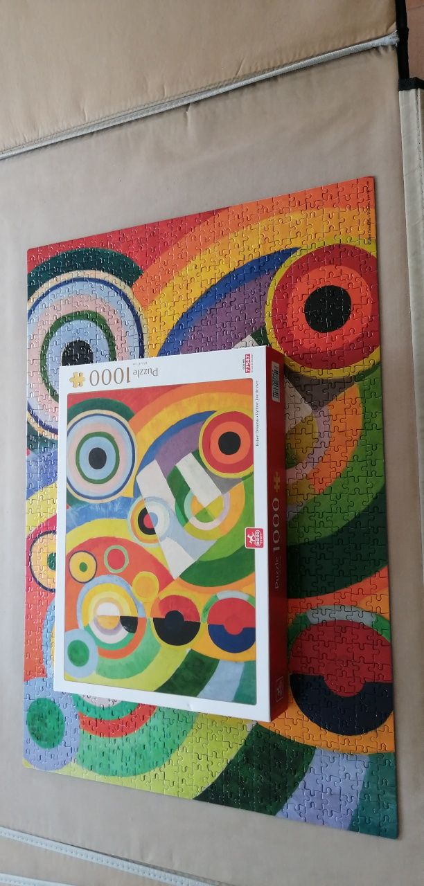 Puzzle Deico Games Rytm Robert Delaunay 1000 kompletne
