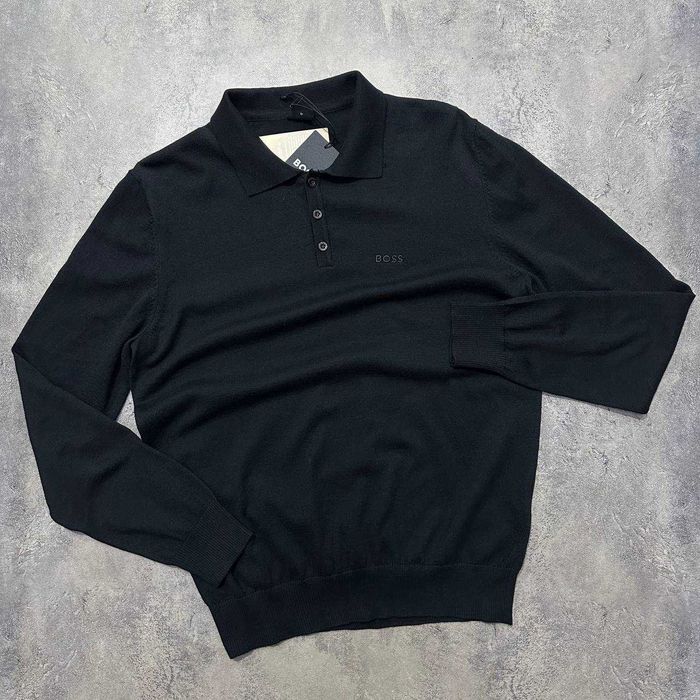 Базовий чоловічий світшот З КОМІРОМ HUGO BOSS