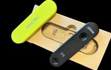 Lokalizator Knog Scout na rower na iphone