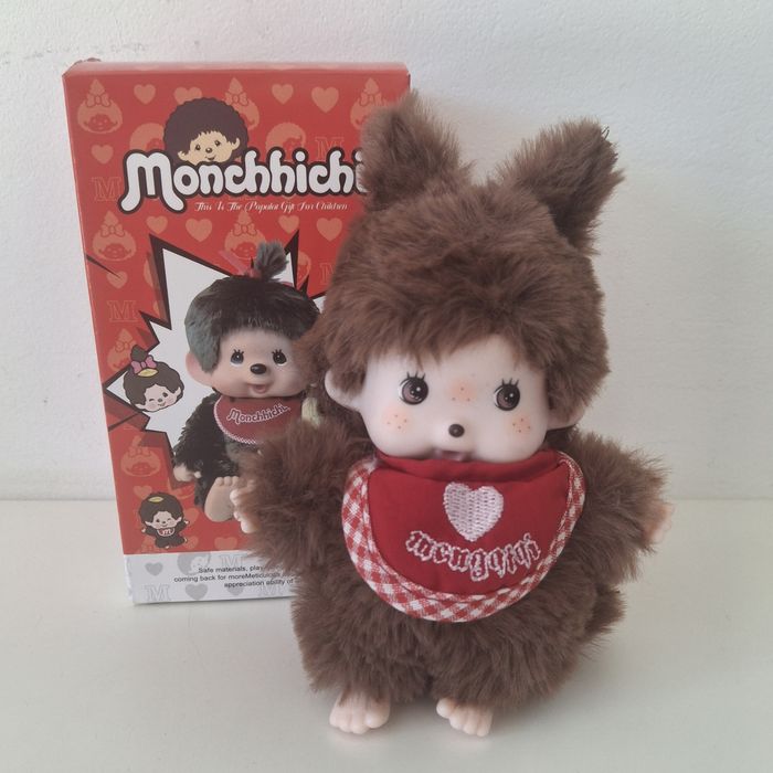 Śliczna pluszowa małpka Monchichi