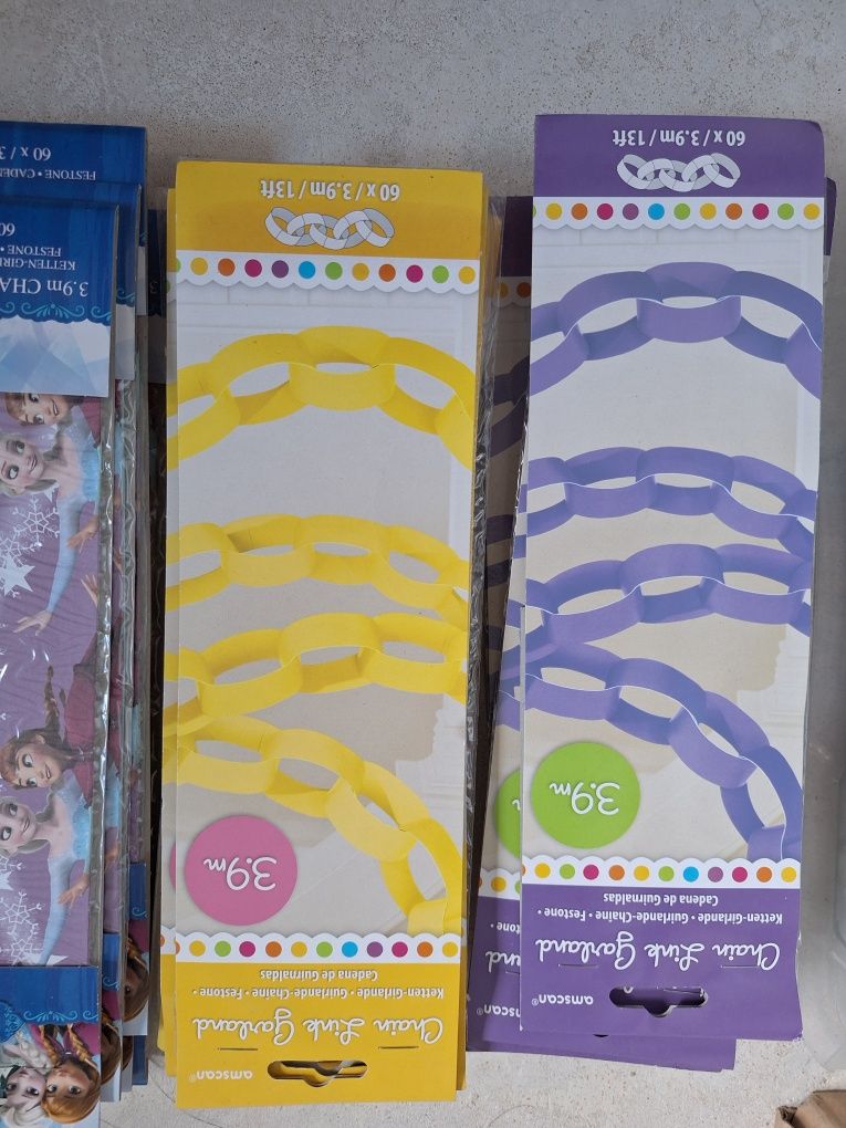 Girlandy świąteczne anna i ELSA królowa lodu kolorowe