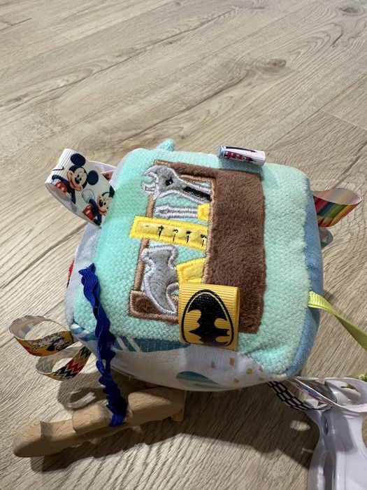 Kostka sensoryczna dla chłopca handmade z imieniem