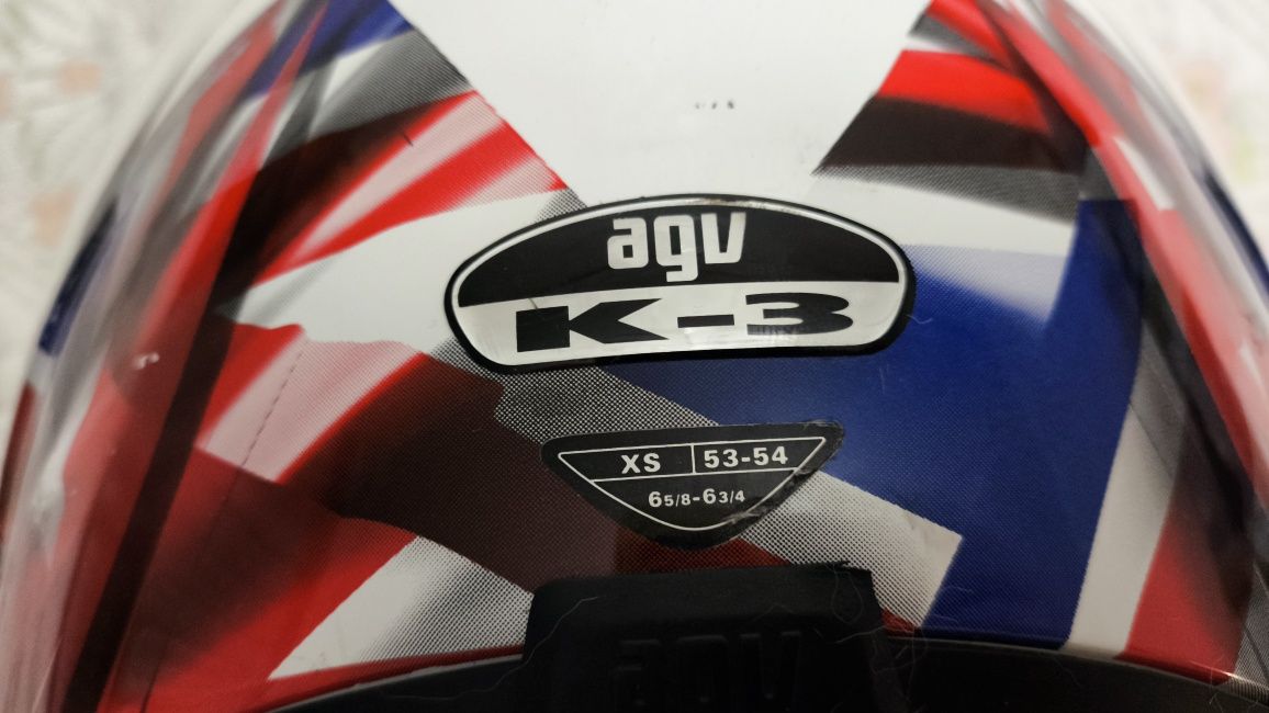 Продам шлем AGV K3 , размер XS, цена 4100 грн.