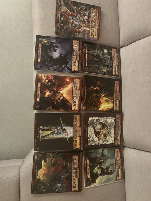 Warhammer podreczniki i scenariusze