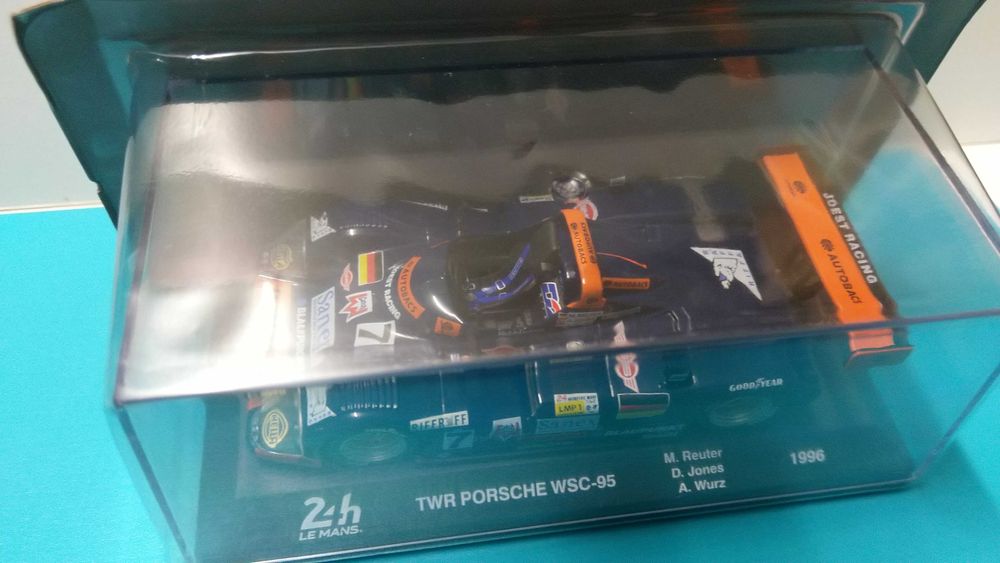 TWR Porsche WSC95 #7: Vencedor 24h Le Mans 1996 - Miniatura esc 1/43