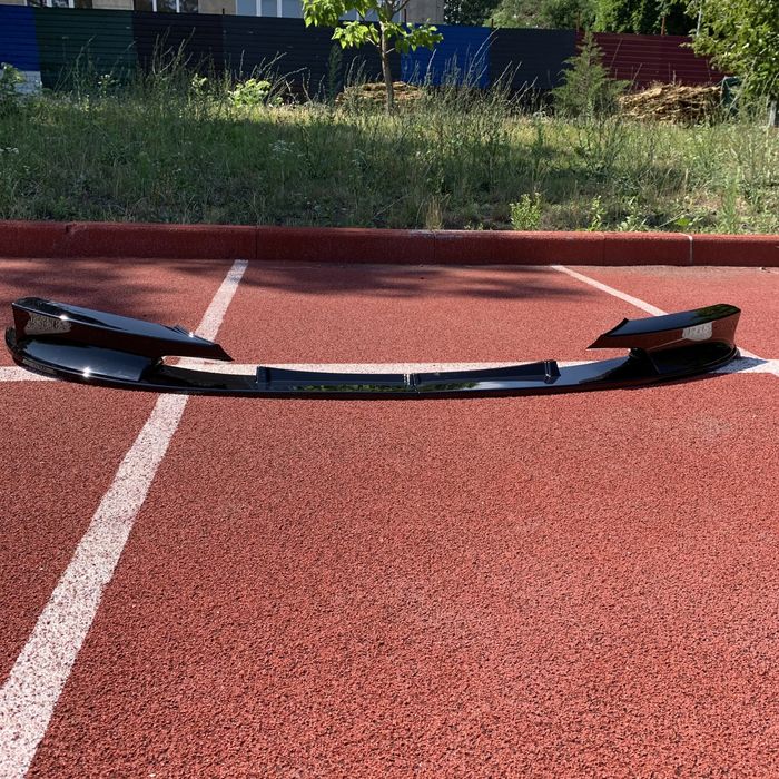 Сплиттер губа накладка бампера BMW 3 F30 диффузор сплітер спойлер