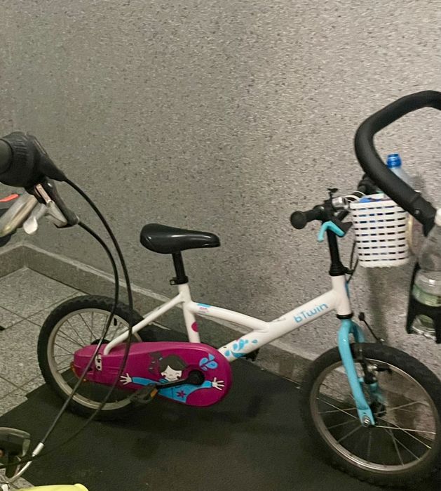 Rower Btwin 16 cali dla dziewczynki