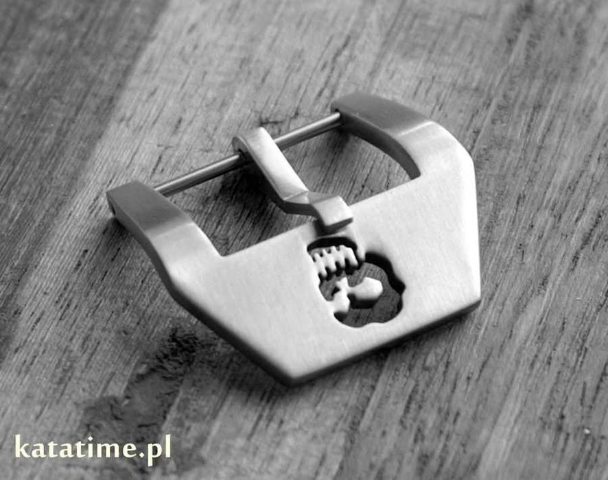 KLAMRA ZAPIĘCIE SPRZĄCZKA DO PASKA do zegarka 20, 24 i 26 mm, stalowa