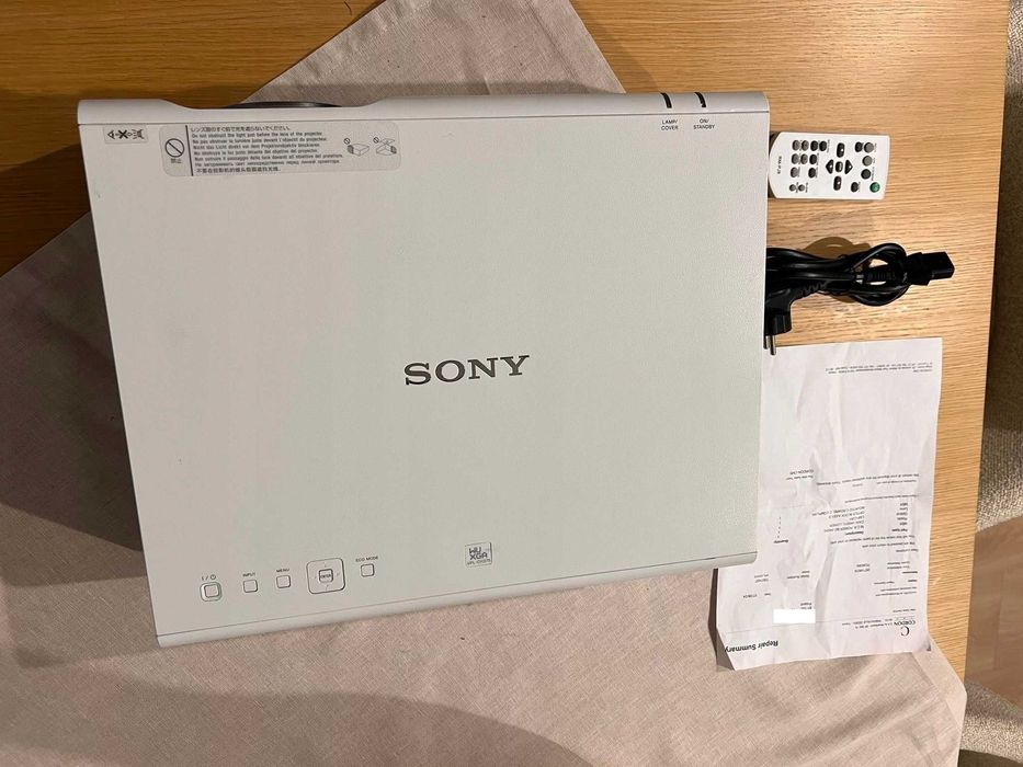 Projektor Sony VPLCH375 - 3xLCD 5000lm, Profesjonalny NEW
