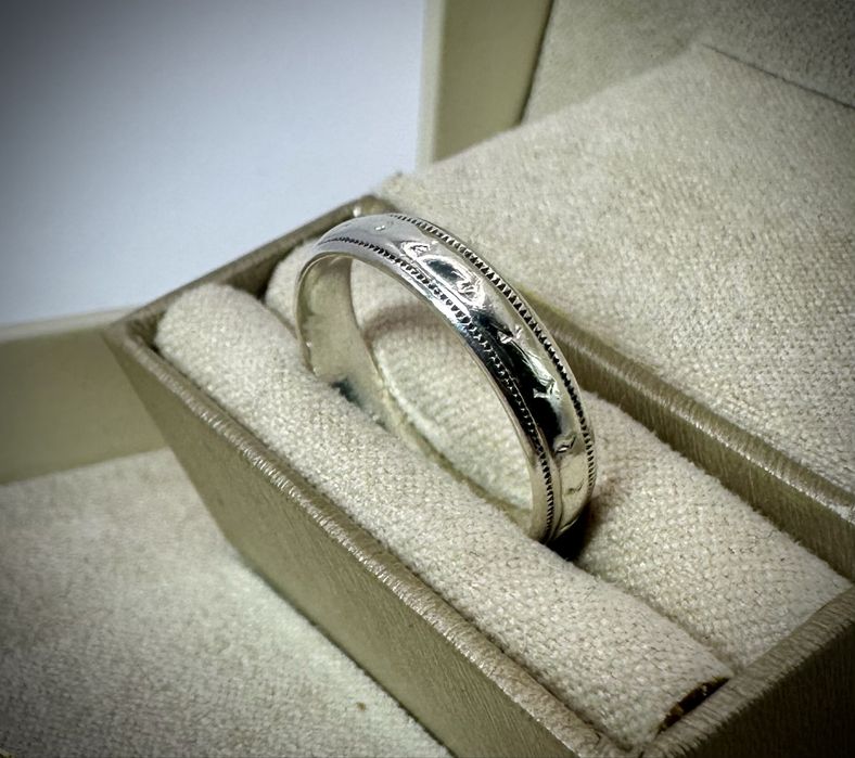 Obrączka srebrna 1,83g 925 - otoLombard Lumik Kalisz Skup Srebra