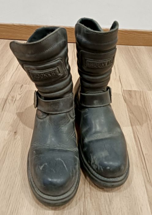 Botas homem couro 42