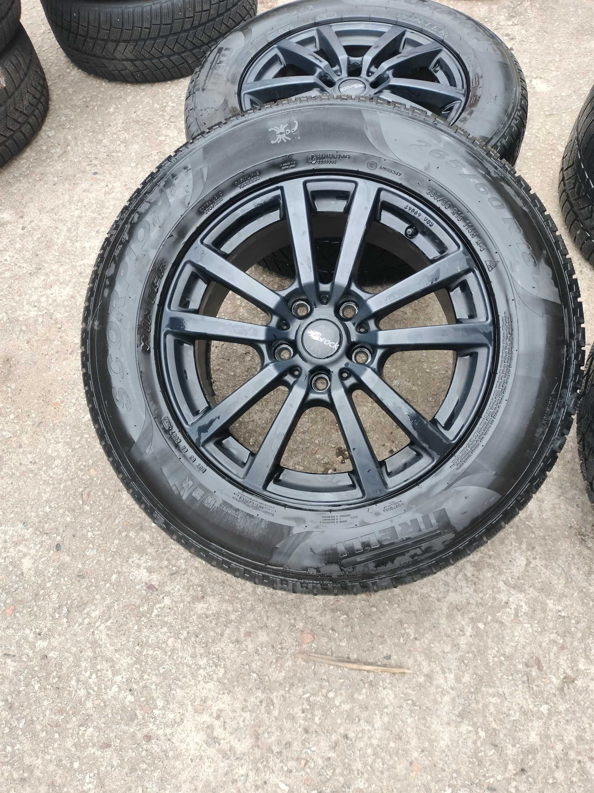 felgi BROCK 18 cali 5x127 jeep Grand cheeroke  i inne zima opony