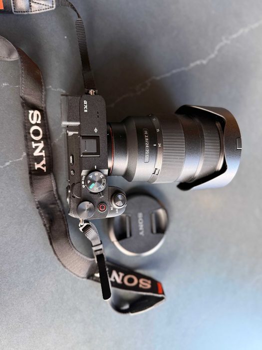 Aparat fotograficzny Sony A7CII  + obiektyw Sony 24-70mm f.28